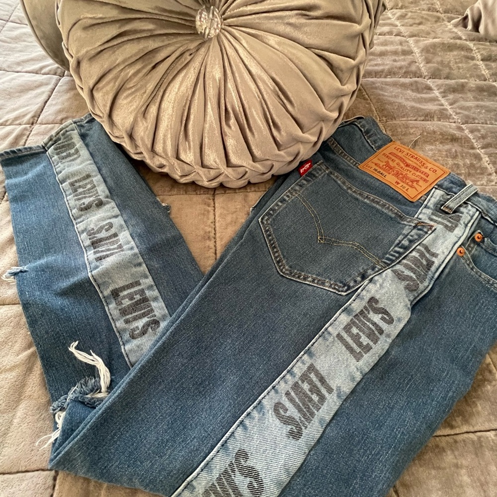 Levi's Custom Premium HI-BALL Blue Jeans